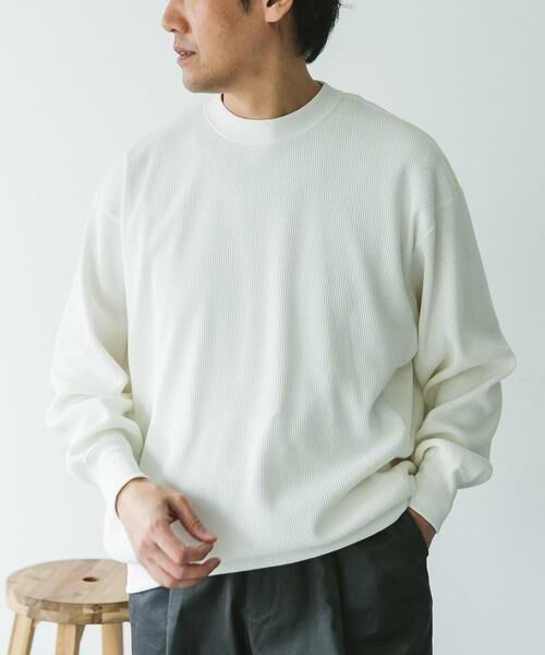 URBAN RESEARCH DOORS / アーバンリサーチ ドアーズ スウェット | クイックドライ ワッフル スウェット | 詳細1