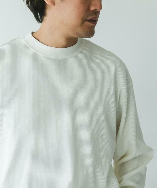 URBAN RESEARCH DOORS / アーバンリサーチ ドアーズ スウェット | クイックドライ ワッフル スウェット | 詳細2