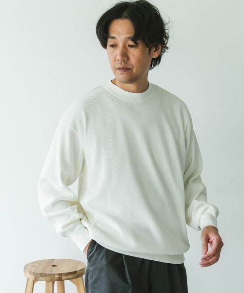 URBAN RESEARCH DOORS / アーバンリサーチ ドアーズ スウェット | クイックドライ ワッフル スウェット | 詳細4