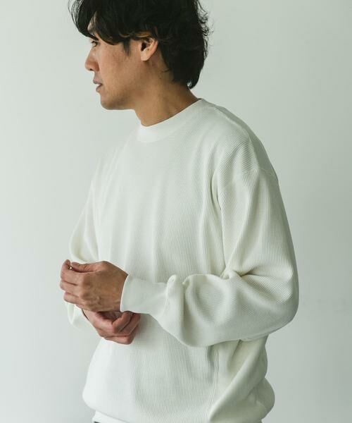 URBAN RESEARCH DOORS / アーバンリサーチ ドアーズ スウェット | クイックドライ ワッフル スウェット | 詳細5