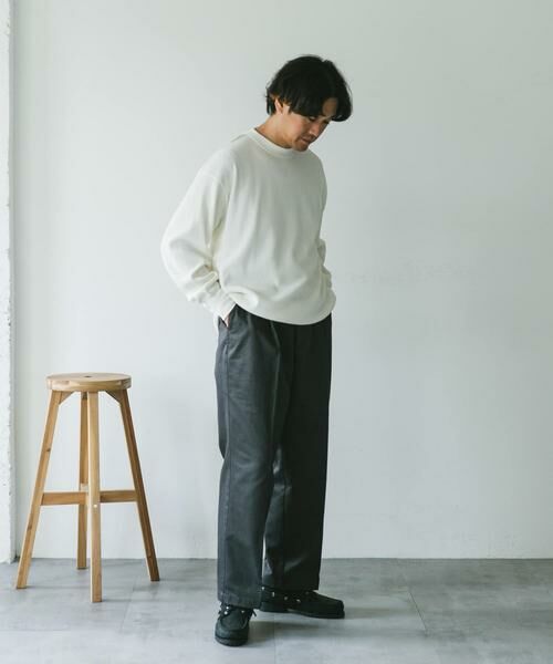 URBAN RESEARCH DOORS / アーバンリサーチ ドアーズ スウェット | クイックドライ ワッフル スウェット | 詳細6