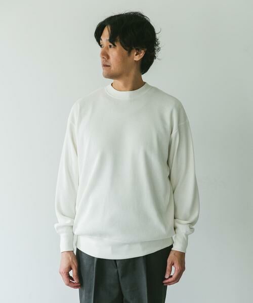URBAN RESEARCH DOORS / アーバンリサーチ ドアーズ スウェット | クイックドライ ワッフル スウェット | 詳細8