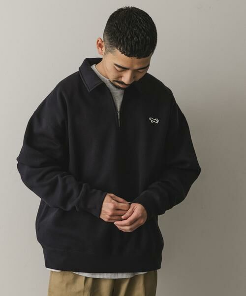 URBAN RESEARCH DOORS / アーバンリサーチ ドアーズ スウェット | 『別注』PENNEYS×DOORS　THE FOX ジップポロスウェット | 詳細3