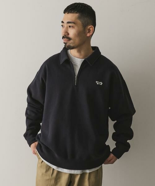 URBAN RESEARCH DOORS / アーバンリサーチ ドアーズ スウェット | 『別注』PENNEYS×DOORS　THE FOX ジップポロスウェット | 詳細5