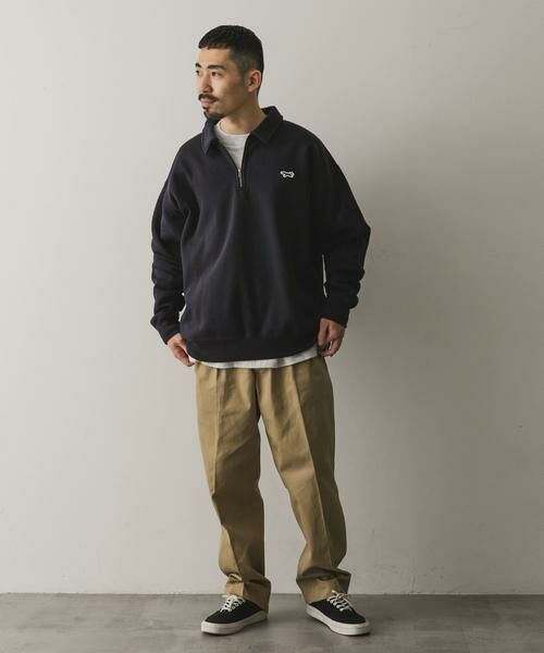 URBAN RESEARCH DOORS / アーバンリサーチ ドアーズ スウェット | 『別注』PENNEYS×DOORS　THE FOX ジップポロスウェット | 詳細6