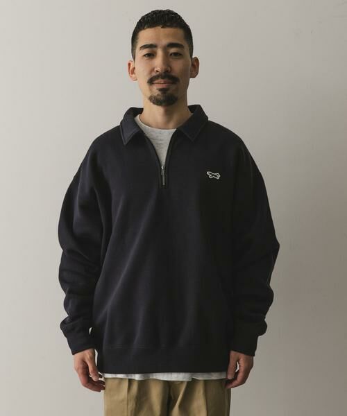 URBAN RESEARCH DOORS / アーバンリサーチ ドアーズ スウェット | 『別注』PENNEYS×DOORS　THE FOX ジップポロスウェット | 詳細8