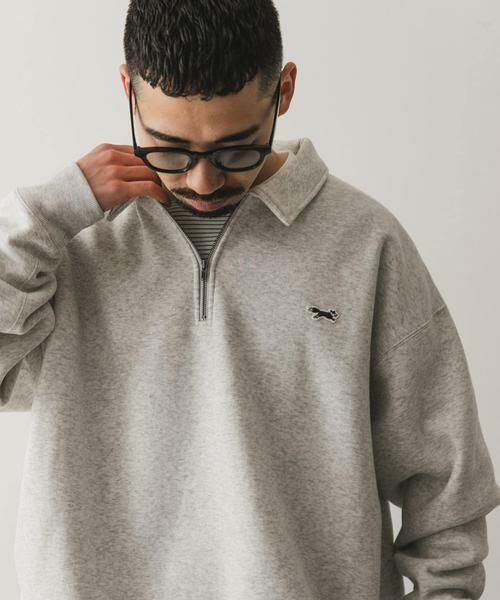 URBAN RESEARCH DOORS / アーバンリサーチ ドアーズ スウェット | 『別注』PENNEYS×DOORS　THE FOX ジップポロスウェット | 詳細17