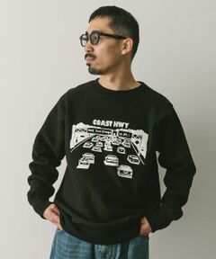 URBAN RESEARCH DOORS / アーバンリサーチ ドアーズ スウェット | TAKESHI WADA プリントスウェット