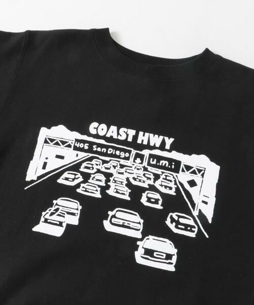 URBAN RESEARCH DOORS / アーバンリサーチ ドアーズ スウェット | TAKESHI WADA プリントスウェット | 詳細10