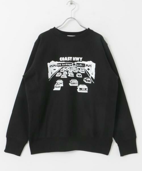 URBAN RESEARCH DOORS / アーバンリサーチ ドアーズ スウェット | TAKESHI WADA プリントスウェット | 詳細9