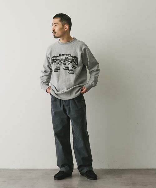 URBAN RESEARCH DOORS / アーバンリサーチ ドアーズ スウェット | TAKESHI WADA プリントスウェット | 詳細14