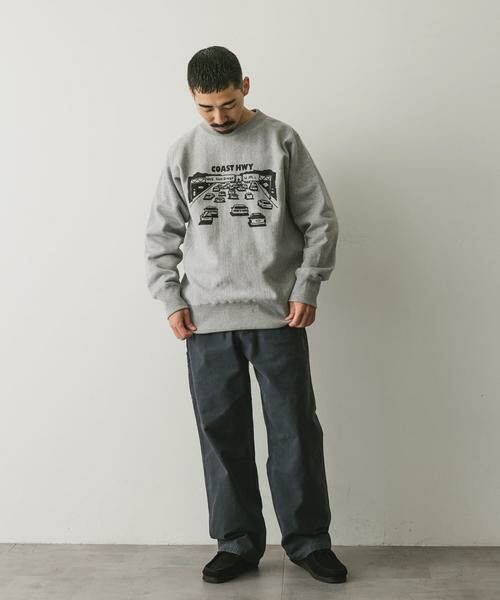 URBAN RESEARCH DOORS / アーバンリサーチ ドアーズ スウェット | TAKESHI WADA プリントスウェット | 詳細15