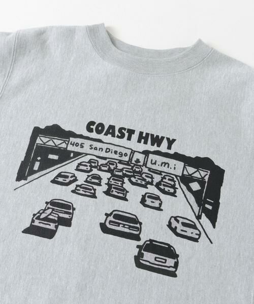 URBAN RESEARCH DOORS / アーバンリサーチ ドアーズ スウェット | TAKESHI WADA プリントスウェット | 詳細17