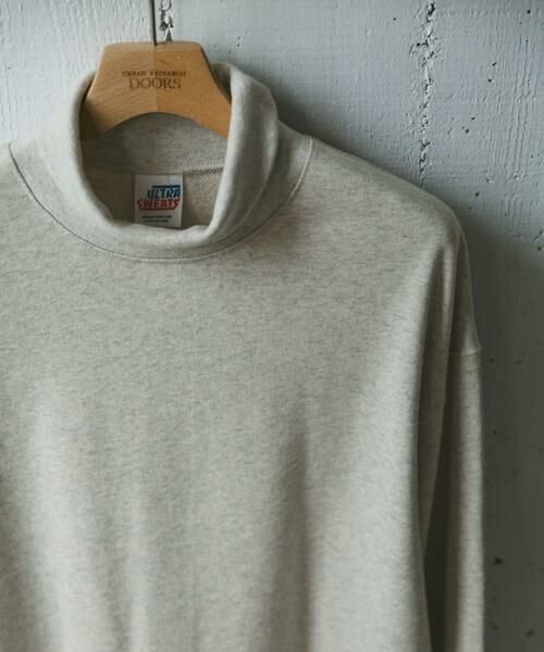 URBAN RESEARCH DOORS / アーバンリサーチ ドアーズ スウェット | ULTRA SWEATS タートルスウェット(ホワイト系その他)