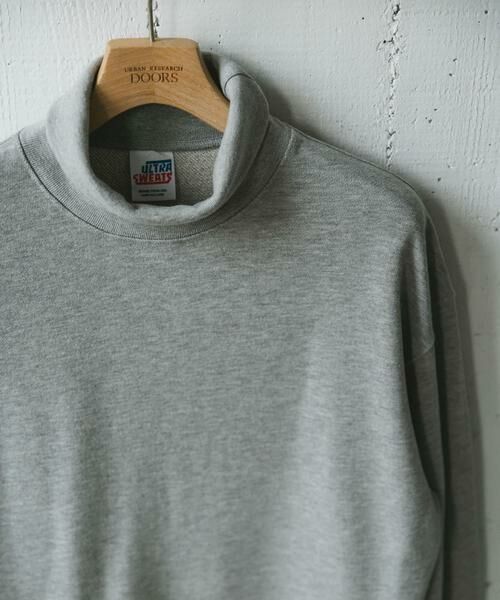 URBAN RESEARCH DOORS / アーバンリサーチ ドアーズ スウェット | ULTRA SWEATS タートルスウェット(グレー系その他)