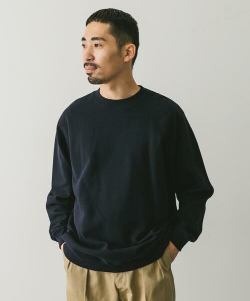 URBAN RESEARCH DOORS / アーバンリサーチ ドアーズ Tシャツ | 裏起毛鹿の子プルオーバー | 詳細1