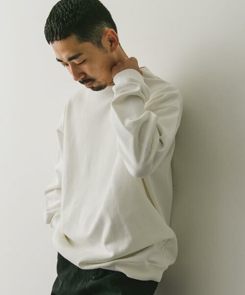 URBAN RESEARCH DOORS / アーバンリサーチ ドアーズ Tシャツ | 裏起毛鹿の子プルオーバー | 詳細16