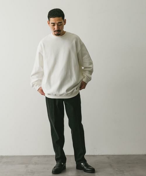 URBAN RESEARCH DOORS / アーバンリサーチ ドアーズ Tシャツ | 裏起毛鹿の子プルオーバー | 詳細19