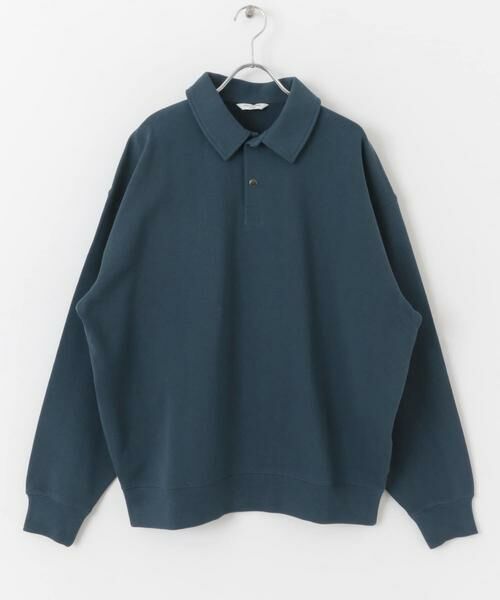 URBAN RESEARCH DOORS / アーバンリサーチ ドアーズ スウェット | 裏毛スウェットポロプルオーバー | 詳細9