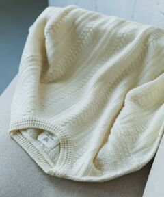 URBAN RESEARCH DOORS / アーバンリサーチ ドアーズ ニット・セーター | チュニジアウール ケーブル ニット