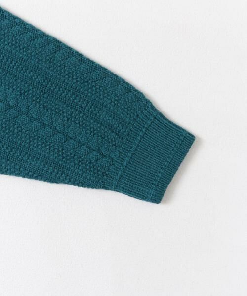 URBAN RESEARCH DOORS / アーバンリサーチ ドアーズ ニット・セーター | チュニジアウール ケーブル ニット | 詳細24