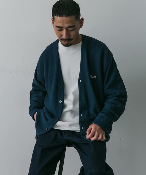 URBAN RESEARCH DOORS / アーバンリサーチ ドアーズ カーディガン・ボレロ | 『XLサイズ/WEB限定』『別注』PENNEYS×DOORS　THE FOX Vネックカーディガン | 詳細14