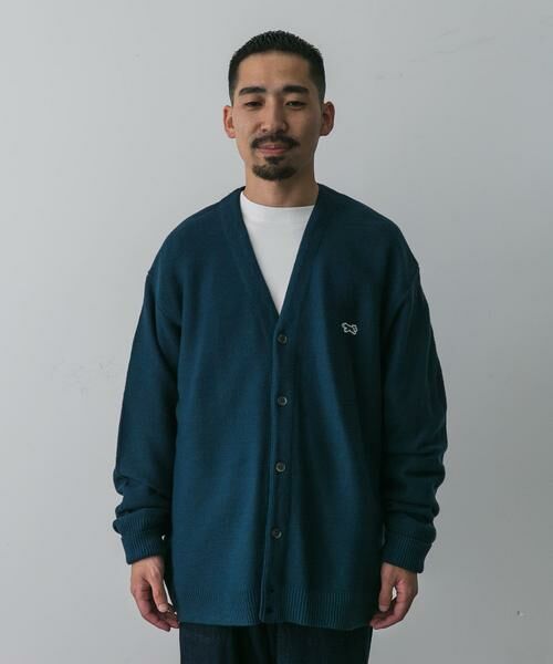 URBAN RESEARCH DOORS / アーバンリサーチ ドアーズ カーディガン・ボレロ | 『XLサイズ/WEB限定』『別注』PENNEYS×DOORS　THE FOX Vネックカーディガン | 詳細23