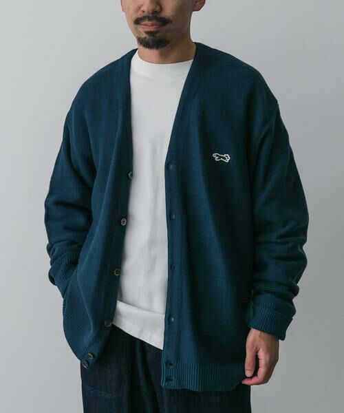 URBAN RESEARCH DOORS / アーバンリサーチ ドアーズ カーディガン・ボレロ | 『XLサイズ/WEB限定』『別注』PENNEYS×DOORS　THE FOX Vネックカーディガン | 詳細15