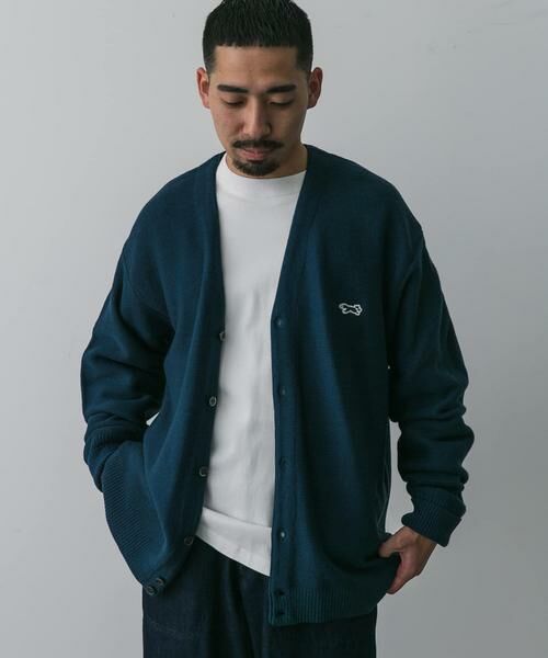 URBAN RESEARCH DOORS / アーバンリサーチ ドアーズ カーディガン・ボレロ | 『XLサイズ/WEB限定』『別注』PENNEYS×DOORS　THE FOX Vネックカーディガン | 詳細16