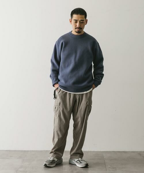 URBAN RESEARCH DOORS / アーバンリサーチ ドアーズ ニット・セーター | 『洗濯可』ミラノリブ クルーネックニット | 詳細6