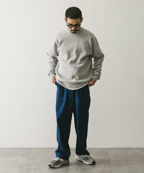 URBAN RESEARCH DOORS / アーバンリサーチ ドアーズ ニット・セーター | 『洗濯可』ミラノリブ クルーネックニット | 詳細17