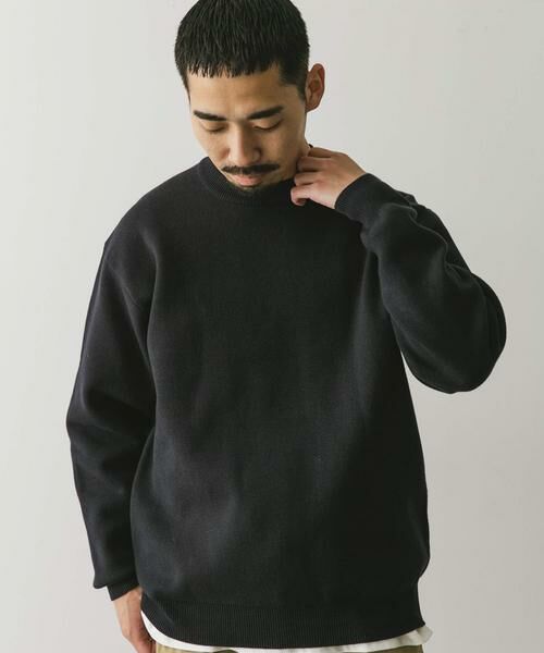 URBAN RESEARCH DOORS / アーバンリサーチ ドアーズ ニット・セーター | 『洗濯可』ミラノリブ クルーネックニット | 詳細20