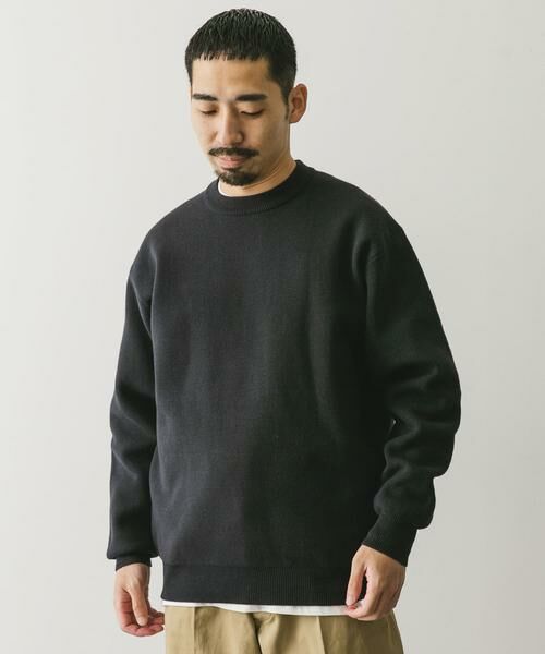 URBAN RESEARCH DOORS / アーバンリサーチ ドアーズ ニット・セーター | 『洗濯可』ミラノリブ クルーネックニット | 詳細21