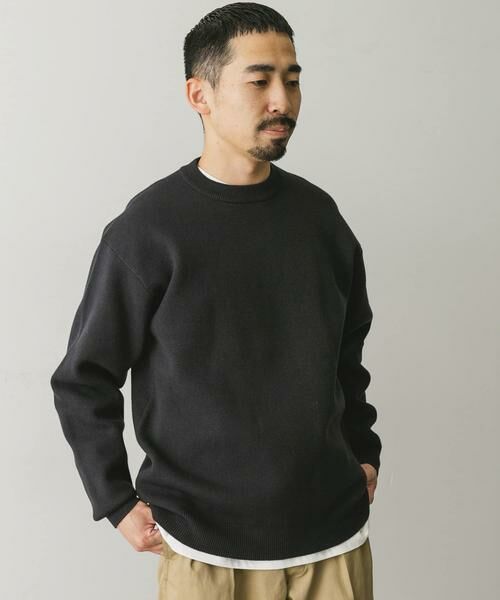 URBAN RESEARCH DOORS / アーバンリサーチ ドアーズ ニット・セーター | 『洗濯可』ミラノリブ クルーネックニット | 詳細22