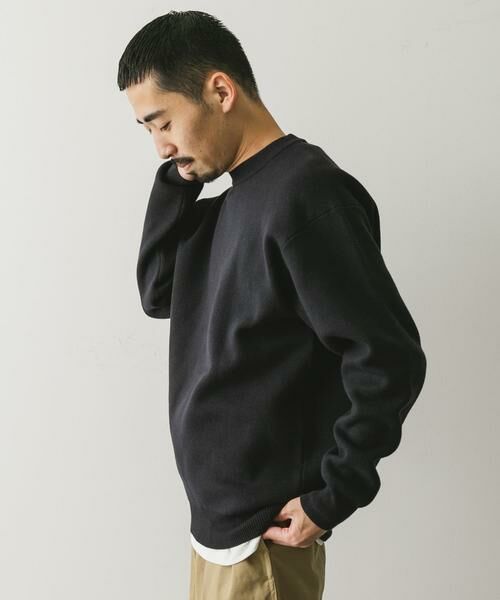 URBAN RESEARCH DOORS / アーバンリサーチ ドアーズ ニット・セーター | 『洗濯可』ミラノリブ クルーネックニット | 詳細23