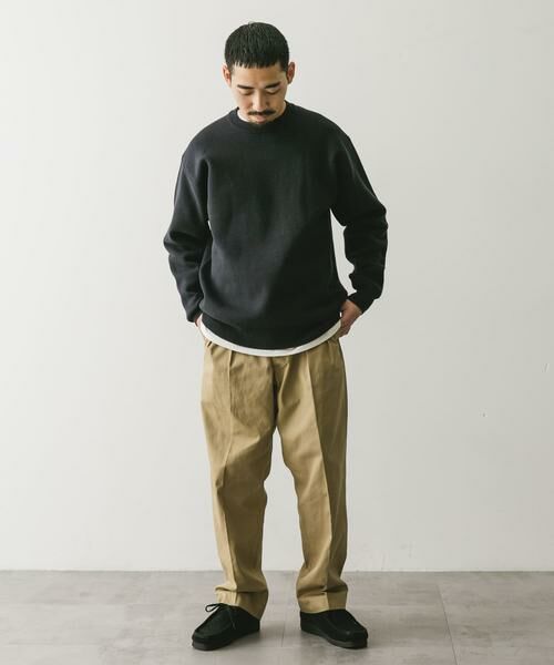 URBAN RESEARCH DOORS / アーバンリサーチ ドアーズ ニット・セーター | 『洗濯可』ミラノリブ クルーネックニット | 詳細24