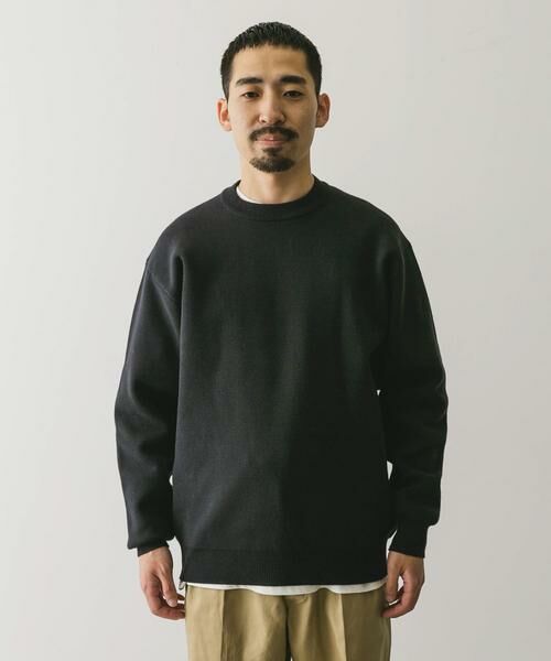 URBAN RESEARCH DOORS / アーバンリサーチ ドアーズ ニット・セーター | 『洗濯可』ミラノリブ クルーネックニット | 詳細25