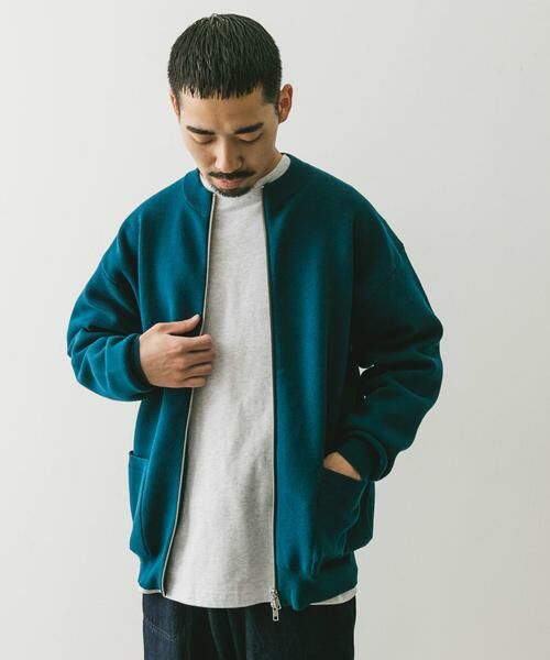 URBAN RESEARCH DOORS / アーバンリサーチ ドアーズ カーディガン・ボレロ | 『洗濯可』ミラノリブ ZIPカーディガン | 詳細2