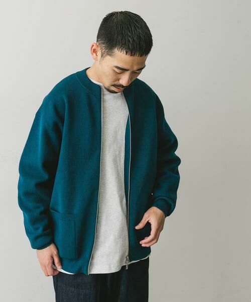 URBAN RESEARCH DOORS / アーバンリサーチ ドアーズ カーディガン・ボレロ | 『洗濯可』ミラノリブ ZIPカーディガン | 詳細5
