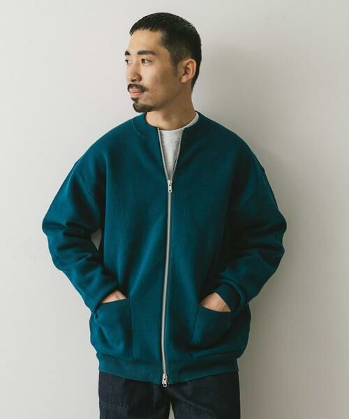 URBAN RESEARCH DOORS / アーバンリサーチ ドアーズ カーディガン・ボレロ | 『洗濯可』ミラノリブ ZIPカーディガン | 詳細6