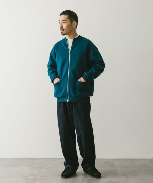 URBAN RESEARCH DOORS / アーバンリサーチ ドアーズ カーディガン・ボレロ | 『洗濯可』ミラノリブ ZIPカーディガン | 詳細9