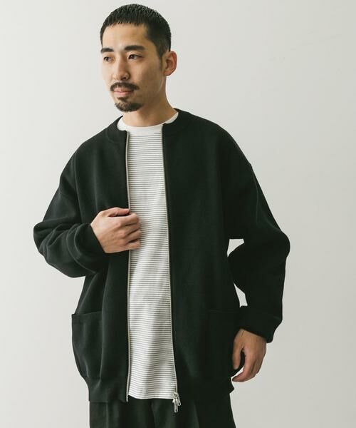 URBAN RESEARCH DOORS / アーバンリサーチ ドアーズ カーディガン・ボレロ | 『洗濯可』ミラノリブ ZIPカーディガン | 詳細30