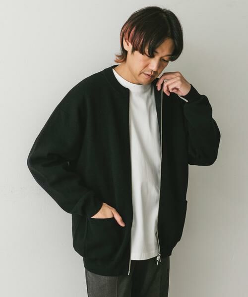URBAN RESEARCH DOORS / アーバンリサーチ ドアーズ カーディガン・ボレロ | 『洗濯可』ミラノリブ ZIPカーディガン | 詳細22
