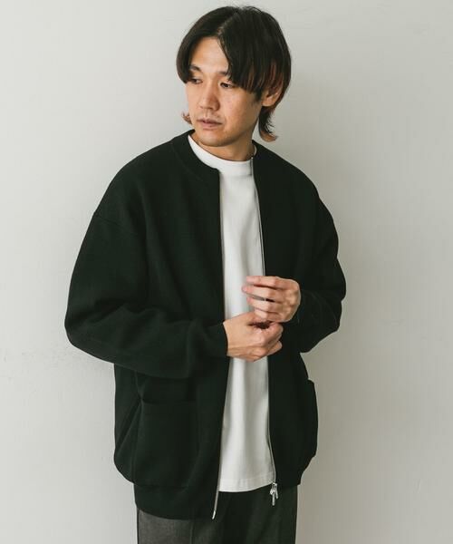URBAN RESEARCH DOORS / アーバンリサーチ ドアーズ カーディガン・ボレロ | 『洗濯可』ミラノリブ ZIPカーディガン | 詳細23
