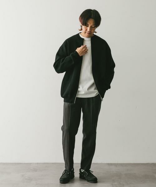 URBAN RESEARCH DOORS / アーバンリサーチ ドアーズ カーディガン・ボレロ | 『洗濯可』ミラノリブ ZIPカーディガン | 詳細27