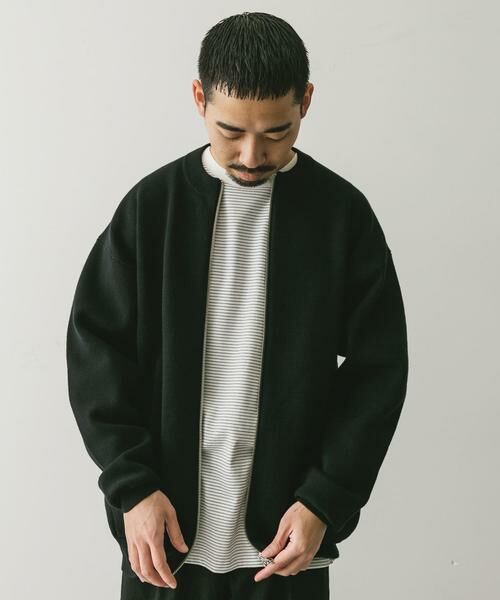 URBAN RESEARCH DOORS / アーバンリサーチ ドアーズ カーディガン・ボレロ | 『洗濯可』ミラノリブ ZIPカーディガン | 詳細29