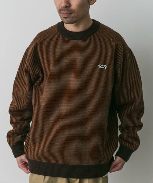 URBAN RESEARCH DOORS / アーバンリサーチ ドアーズ ニット・セーター | 『別注』PENNEYS×DOORS　THE FOX ピンボーダークルーネックニット | 詳細5