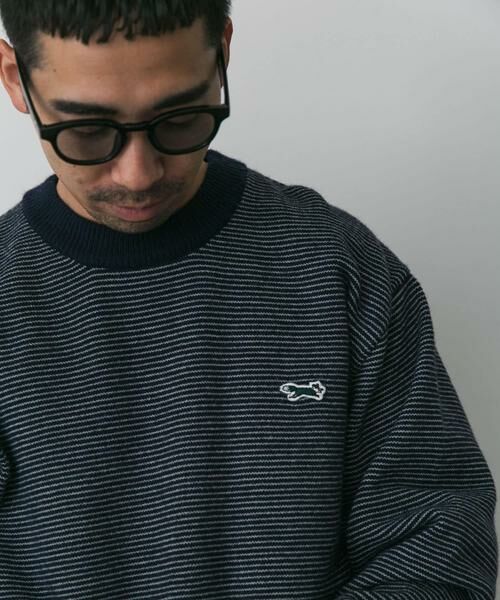 URBAN RESEARCH DOORS / アーバンリサーチ ドアーズ ニット・セーター | 『別注』PENNEYS×DOORS　THE FOX ピンボーダークルーネックニット | 詳細13