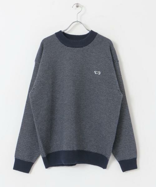 URBAN RESEARCH DOORS / アーバンリサーチ ドアーズ ニット・セーター | 『別注』PENNEYS×DOORS　THE FOX ピンボーダークルーネックニット | 詳細22