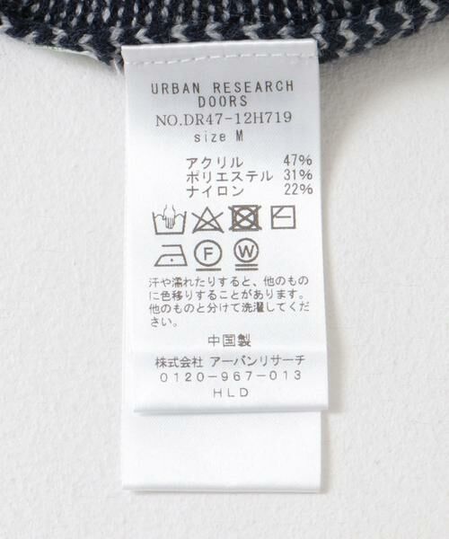 URBAN RESEARCH DOORS / アーバンリサーチ ドアーズ ニット・セーター | 『別注』PENNEYS×DOORS　THE FOX ピンボーダークルーネックニット | 詳細27